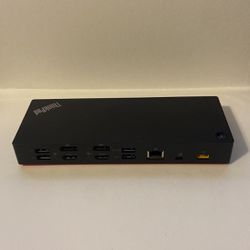 Lenovo ThinkPad 4K Hybrid USB-C with USB-A Dock, AC Power Adapter