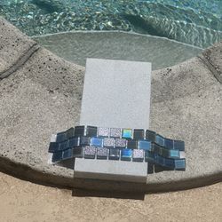 Sand Blasted Marble 6x12 / Waterline Pool Tile 