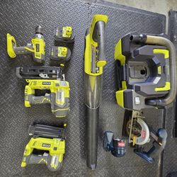 Ryobi 18V Tools