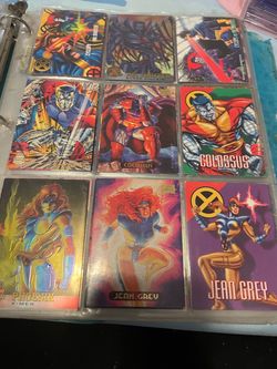 X-Men Marvel Trading Cards Lot of 9