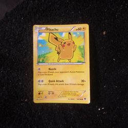 Pikachu Pokemon Card Original 1995