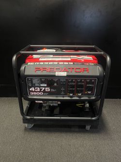 Predator 4375 Watt Gas Powered Portable Generator (No Wheels - Dolly NOT Included)