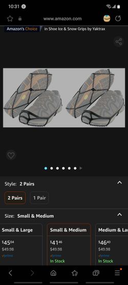 Brand New ICE CLEATS