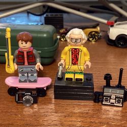 Lego Compatible Back To The Future 