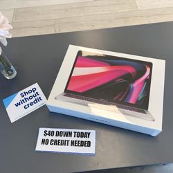 Apple MacBook Pro 13 Inch M2 2022 New- $25 DOWN Today - NO Credit Payment Plan Options
