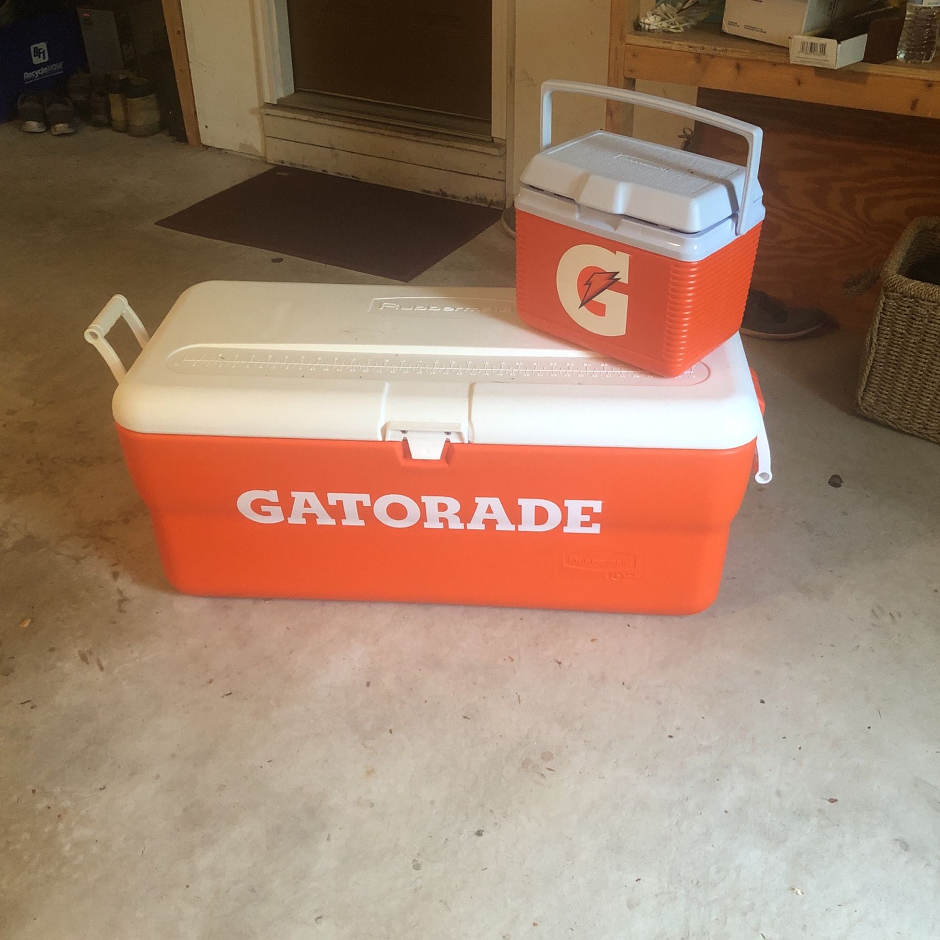 Gatorade Hard Shell Coolers, One Marine Bench Fishing Cooler, 102 Quarts