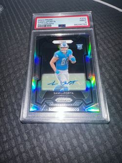 2023 Prizm Sam LaPorta RC Auto PSA 9