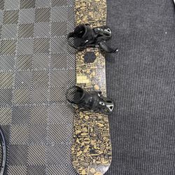 Burton Clash Snowboard with Burton Bindings