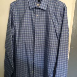 Banana Republic Men’s Dressy Shirt New/Camisa De Vestir De hombre Azul