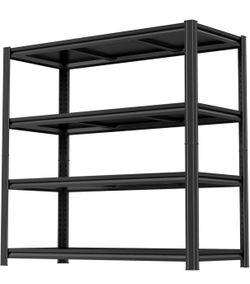 4 shelf steel
