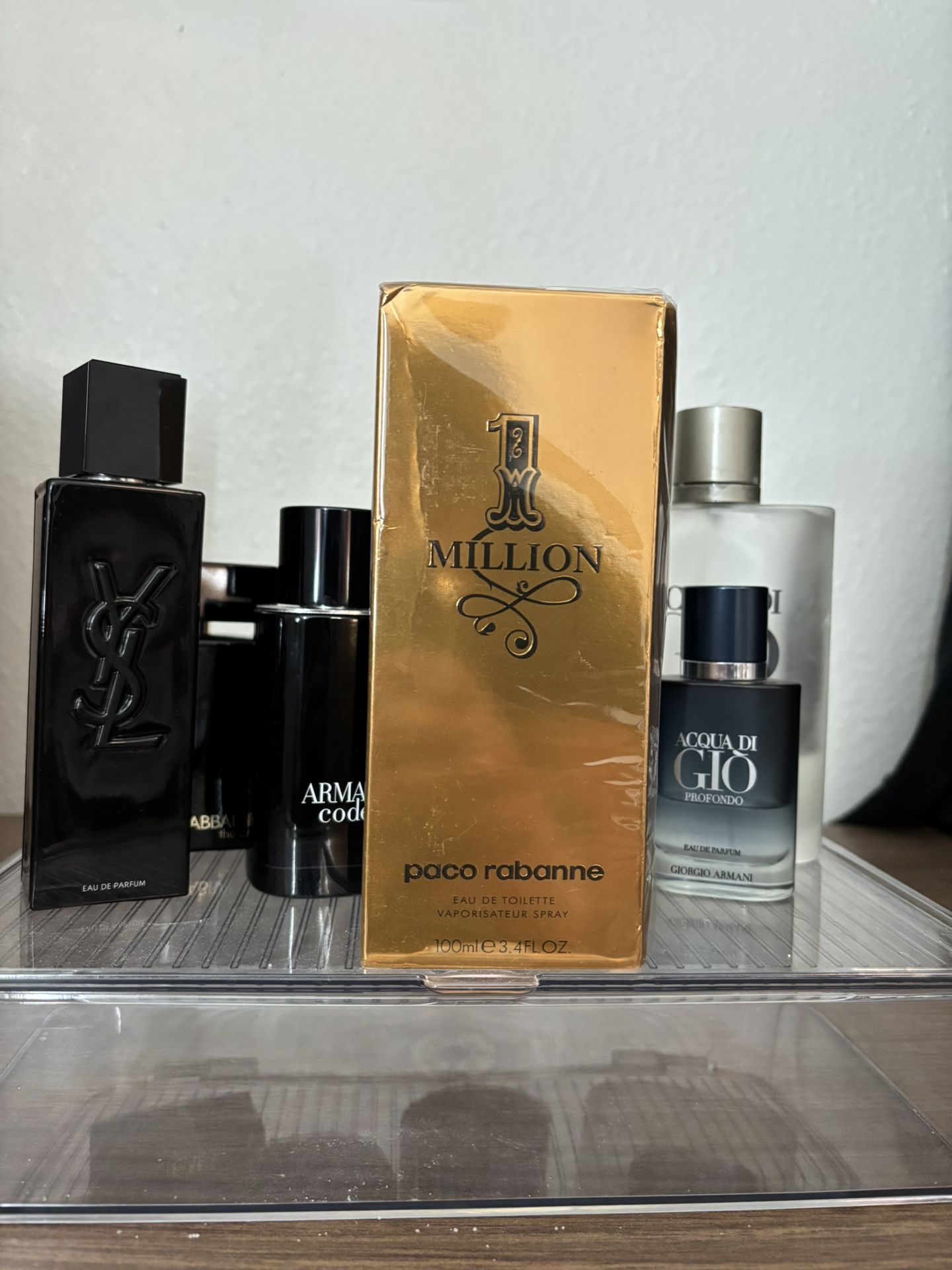 Paco Rabanne 1 Million Eau de Toilette Spray 3.4 oz (New)