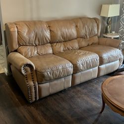 Leather Couch 