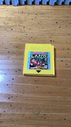 Donkey Kong Land Game Boy Cartridge