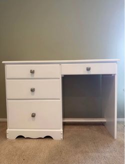 White desk