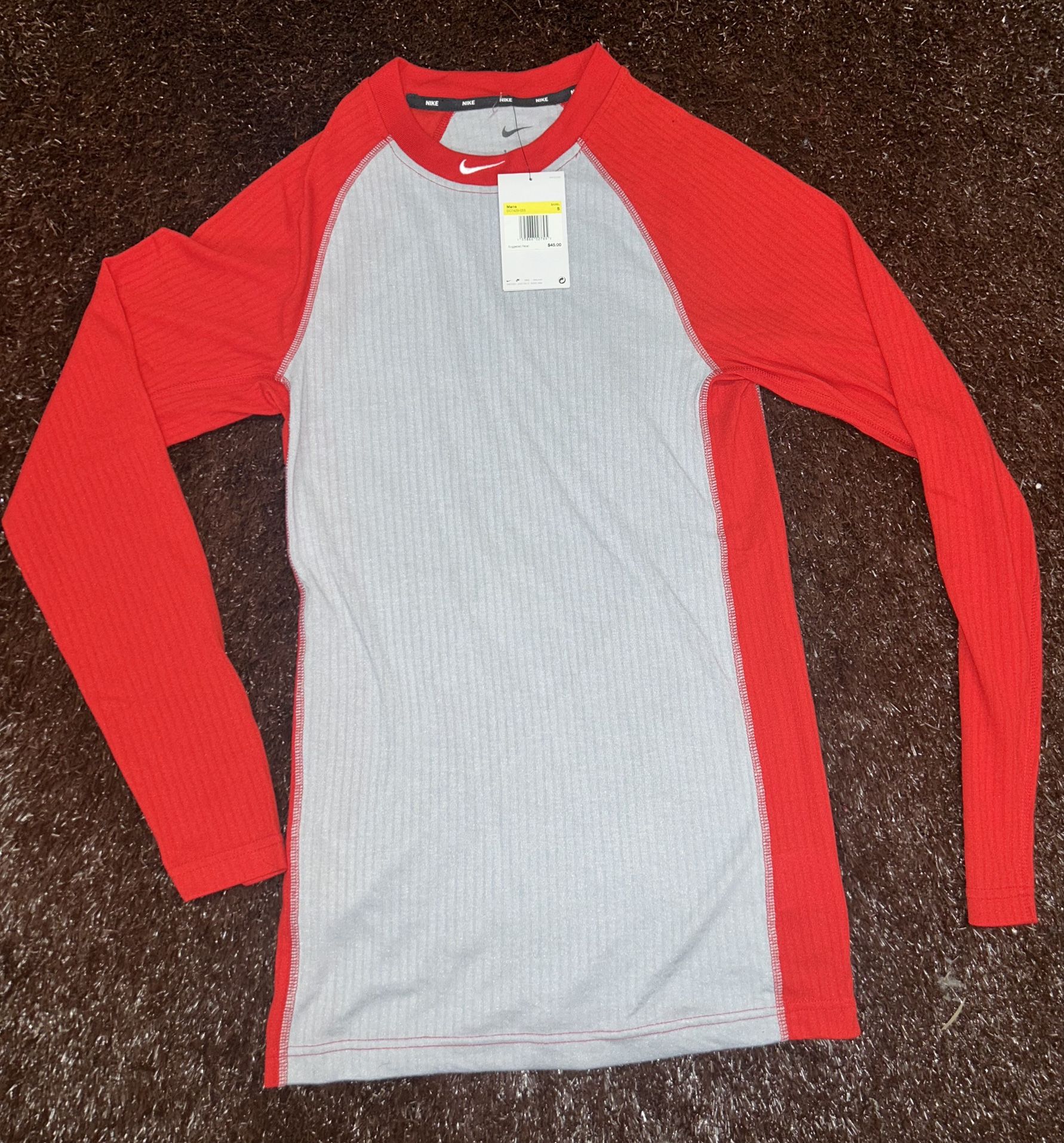 Men’s Nike Baseball Dri Fit Long Sleeve Shirt Size Small