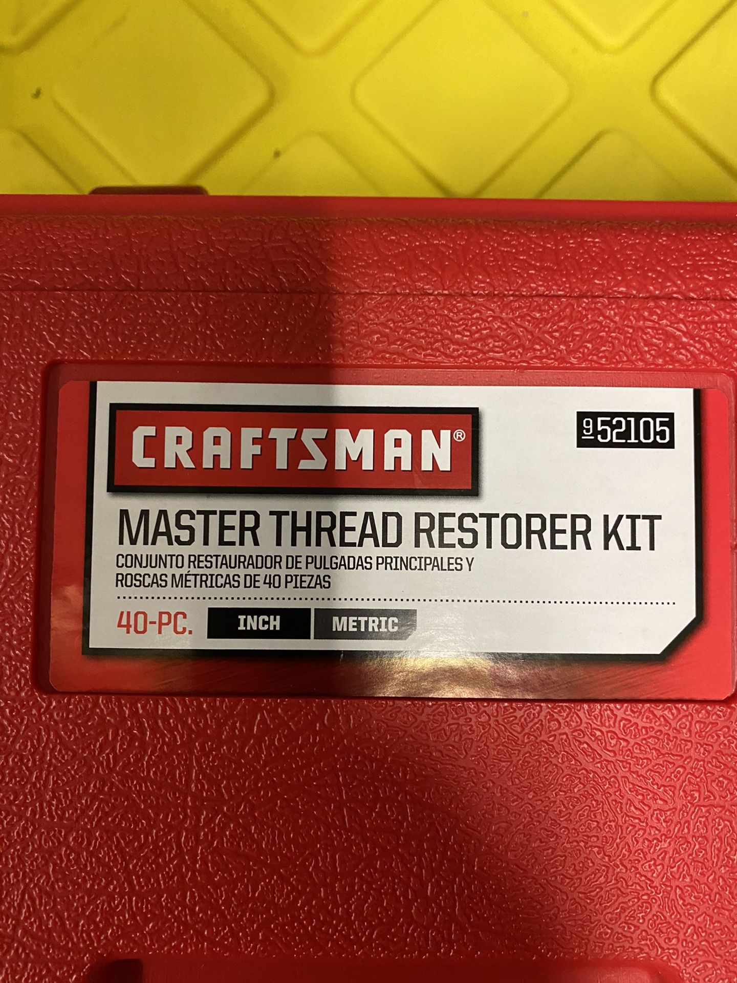 Craftsman Master Thread Restorer Kit 40pc for Sale in Chandler, AZ