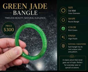 Jade bangle