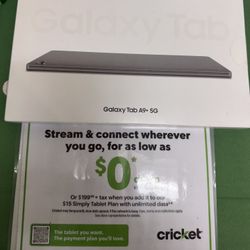 Samsung tab A9+5G Only $199.99