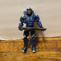 Mattel Halo 5 Universe Blue Spartan Air Assault Video Game Figure 