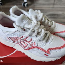 Asics Gel-Lyte KIRSH Fiery Red Mens Sz6.5 Woman's Sz8