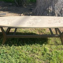 Oblong Marble coffee table