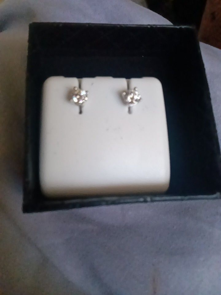 Moissanite 925 Silver Earrings