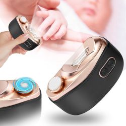 Electric Nail Clipper, 3 in1 Baby Nail Trimmer Electric, Smart Easy Nail Clipper with LED Light & Nail Clip for People Adults, Seniors, Women, Men and