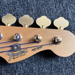 Upgraded 2007 Fender FSR Deluxe Jazz Bass Guitar MIM
