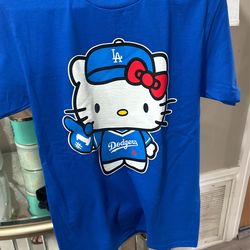 Dodgers Hello Kitty Tshirt 