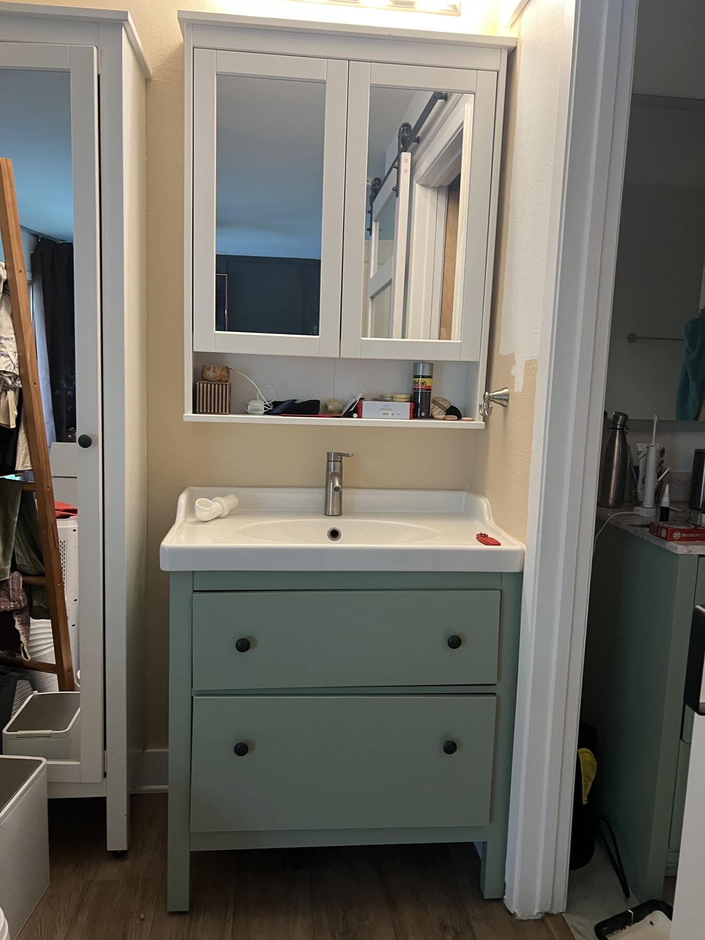 Custom Color Vanity Set