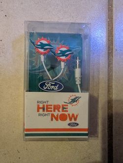 Miami Dolphins Earbuds