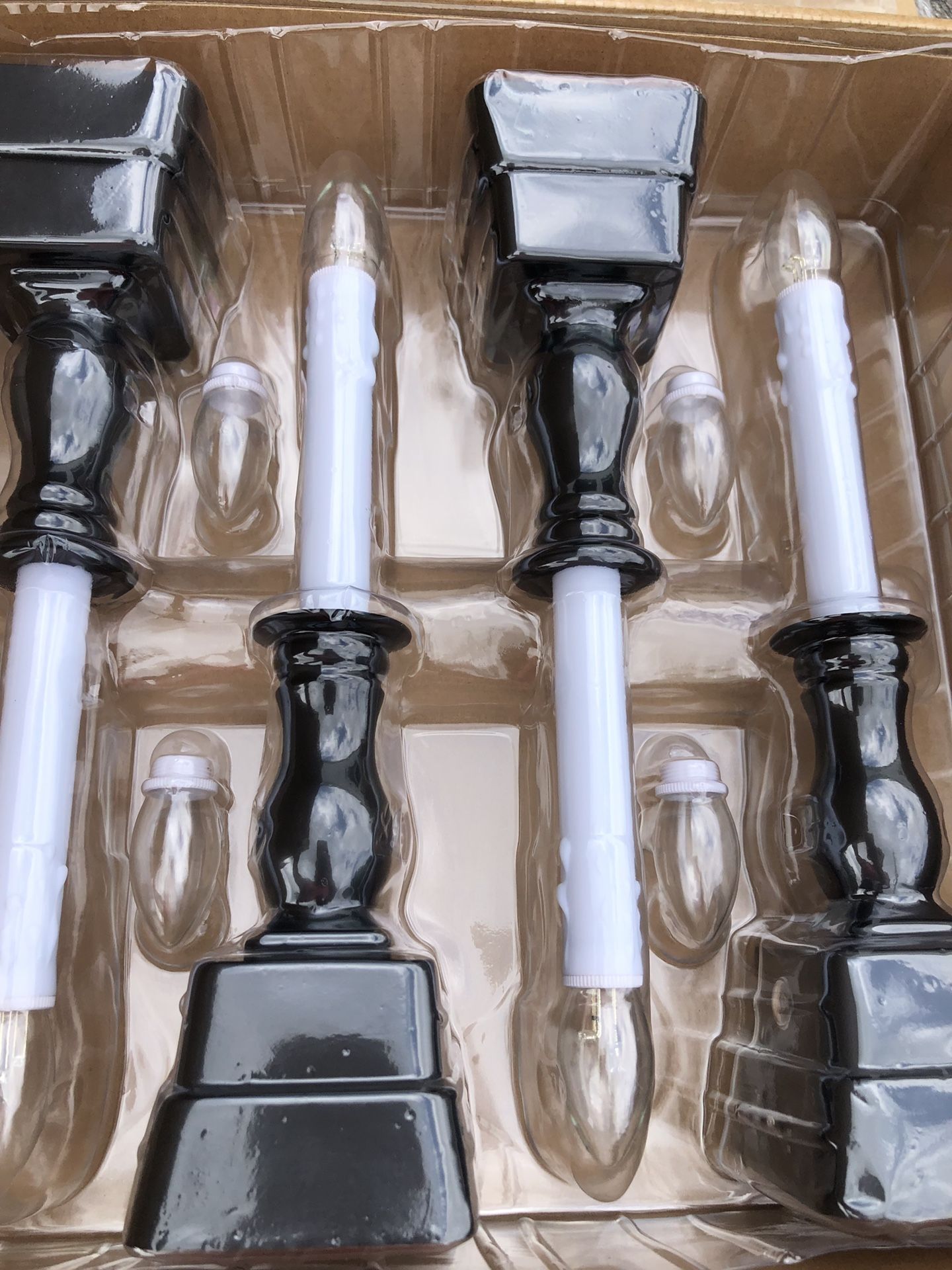 Bethlehem Lights S/4 Battery Op. Window Candles With Timers for Sale in