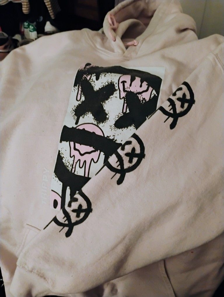 Light Pink Hoodie 2XL