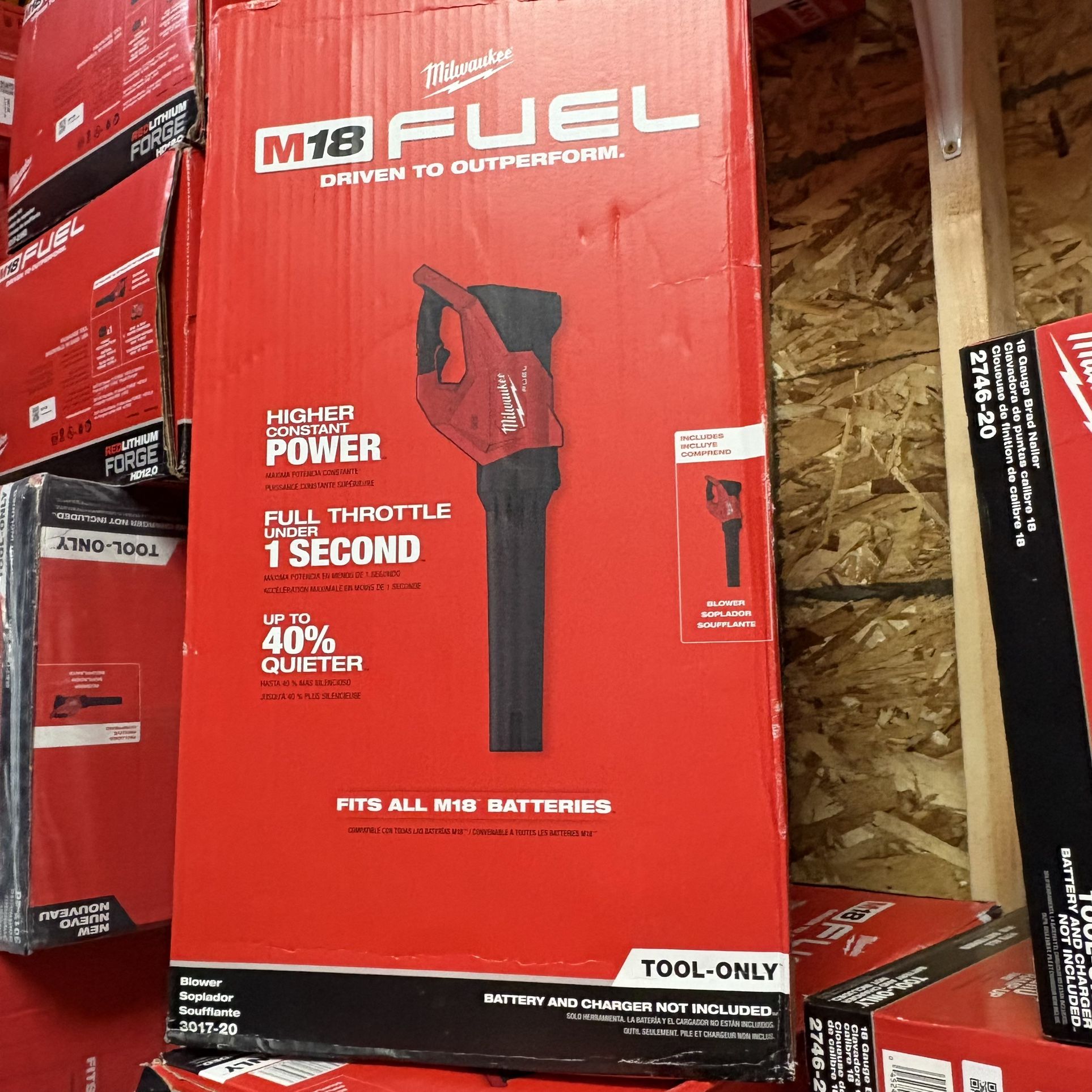 Milwaukee New Blower Fuel M18 New Generation