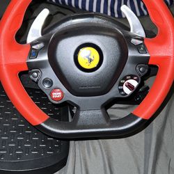 ThrustMaster Ferrari Steering Wheel