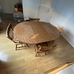 Dining room table for six