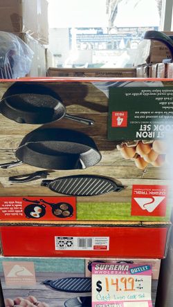 Cast iron pan