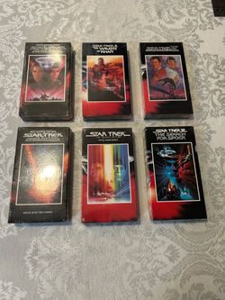 Very collectible sealed VHS Star Trek set