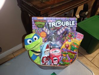 Ninja Turtles Gift Basket 