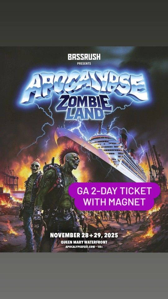 (1) GA 2-Day Ticket + MAGNET