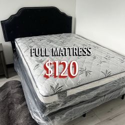 New Full Mattress Only $120