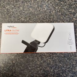 Logitech Litra Glow 946-000001 Premium LED Streaming Light with TrueSoft, Adjustable Mount & Desktop App Control On PC & Mac in Origina TPW009777