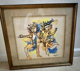 PortoCarrero Print of Figurines