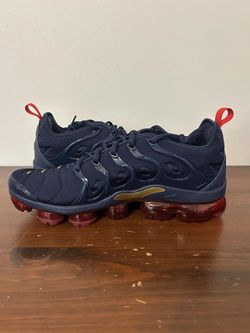 Nike vapor max plus midnight navy red. Size 10.5