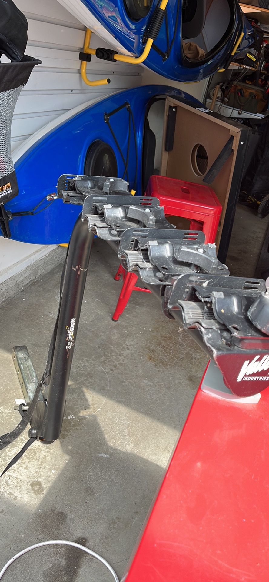Smart rack bike rack