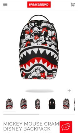 Sprayground-MICKEY MOUSE CRAMMED DISNEY BACKPACK