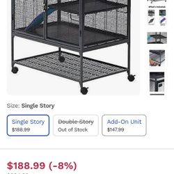 Critter Nation Deluxe Single Cage
