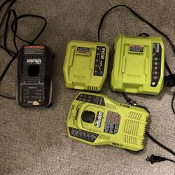 Ryobi Chargers