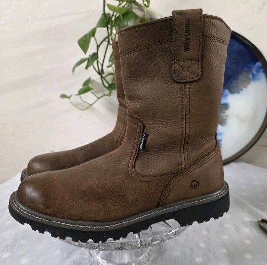 Wolverine Men's Floorhand Waterproof Wellington Work Boots Size 11.5. 