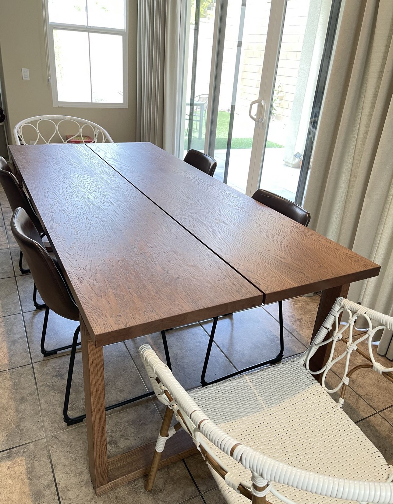 Wood Rustic Dining Table